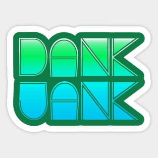 DANK JANK | MTG LINGO DESIGN SIMIC COLORS Sticker